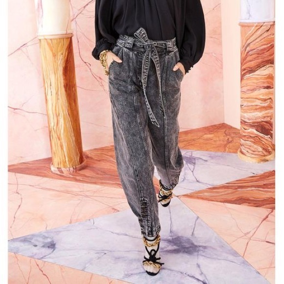 Ulla Johnson “Carmen” acid was jeans in black/grey - Picture 5 of 9